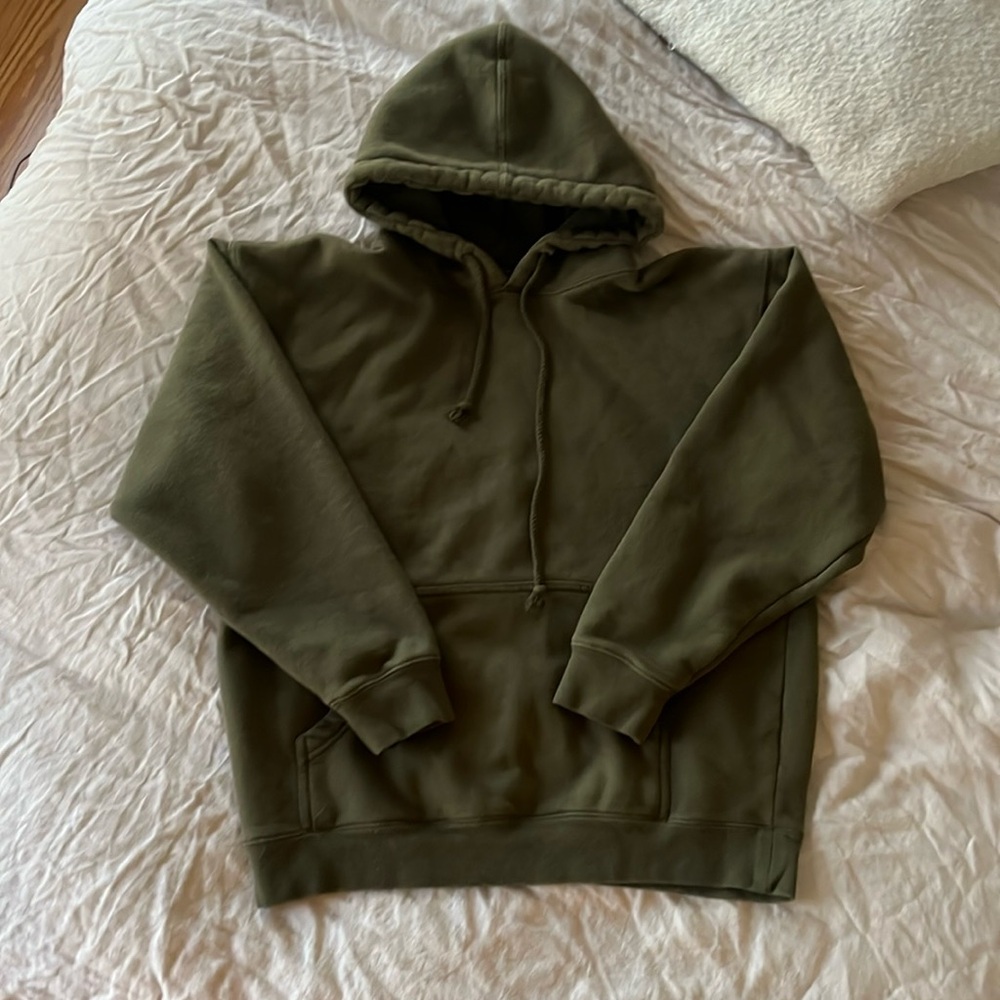 Vintage Green Simple Hoddie